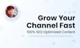 write SEO optimized youtube title description and tags