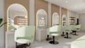 interior design stylish spa, salon and sauna