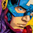 design an amazing superhero pop art