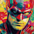 design an amazing superhero pop art