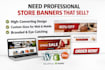 design shopify banner wordpress web slider etsy shop banner store banner copy