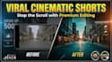 design high CTR cinematic thumbnails for youtube shorts