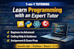 each you react, javascript, and programming from scratch
