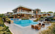 buildup luxury villa complex in 3ds max,vacation home design,architecture render