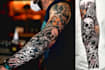design custom tattoo, tattoo sleeve