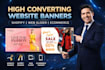 design high converting shopify website banner web slider ecommerce hero banner
