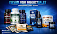 design supplement label packaging, product label, cbd label, bottle label design
