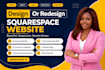 build squarespace website, squarespace design and redesign therapy and wellness