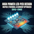 do high power led pcb mcpcb with thermal and current optimization esp32 stm32