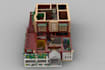 custom 3d lego moc, lego technic, with bricklink studio file manual instruction