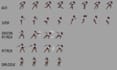 create 2d pixel character sprite sheet pixel art animation, 2d pixel game art