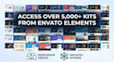 install elementor pro agency and any envato kit