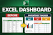 create excel dashboards for sales and inventory tracking