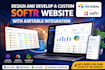 design and develop a custom softr website with airtable integration