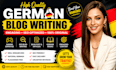 write SEO optimized german blog post, blog writing and article for video games