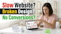 fix your broken website and recover lost customers fast