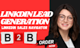 do b2b lead generation linked in lead generation using linked in sales navigator