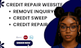 remove late peyments collections charge offs inquiries crc cfpb issue