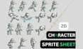 create pixel art character sprite sheet 8bit 16bit direction sprite animation