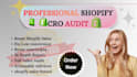 do conversion rate optimization cro audit, shopify cro, shopify audit