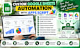 automate google sheets reports and workflows with apps script