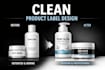 design beginner friendly cosmetic label and packaging design