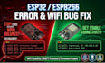 fix esp32 and esp8266 wifi connection and mqtt protocol bugs