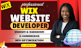 build wix consulting speaker coach website design