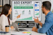 do aso mobile app promotion, gain thousand android ios app install app promotion