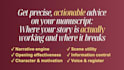 deliver a precise developmental diagnostic of your novel