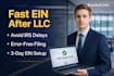 get your ein fast after llc registration irs compliant