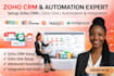 setup zoho crm, automation, integration, and complete zoho one system