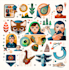 create unique illustrated icons