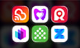 design modern app icon logo for your software platform