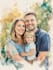 draw watercolor family portrait in procreate