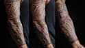 create your custom tribal polynesian tattoo sleeve