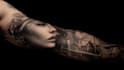 create unique realism tattoo design with my style