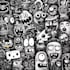 design professional doodle character illustration