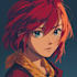 draw anime character illustration
