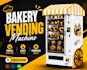 create professional vending machine window designs