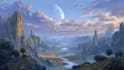 design stunning fantasy landscape