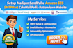 setup mailgun sendpluse amazon ses smtpmart cakemail podia buttondown website