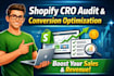 do shopify cro audit website review and conversion optimization to boost sales