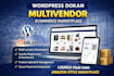 build wordpress dokan multivendor ecommerce marketplace website