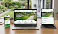 design a professional landscaping and lawn care website