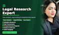 do professional legal research, case analysis and summaries