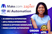 automate your CRM leads follow ups and business workflows with ai automation