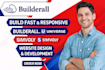 build fast responsive builderall universe simvoly website design development