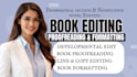 do copy edit, line edit and proofread your fiction and nonfiction manuscript