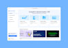 develop a scalable full stack web application with ai features